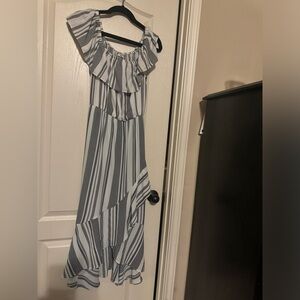 Maurice Ruffled Maxi